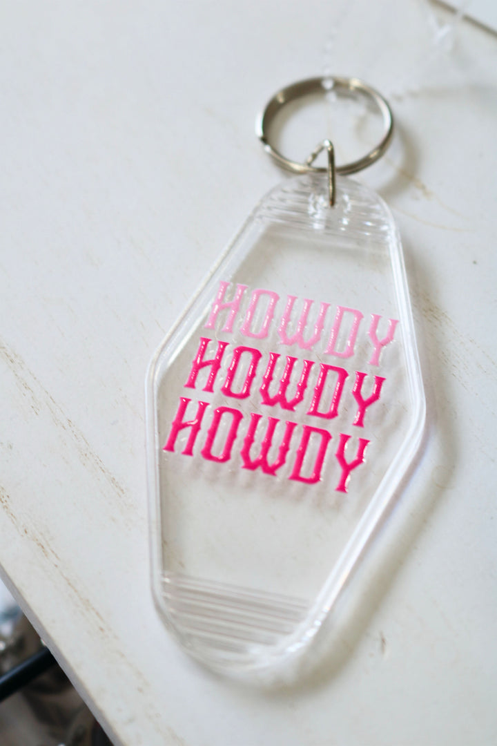 Retro Motel KeyChains